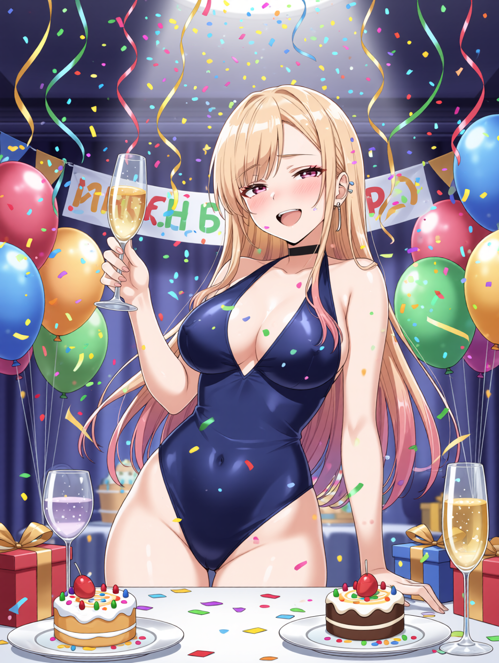 party time - lizのAIイラスト