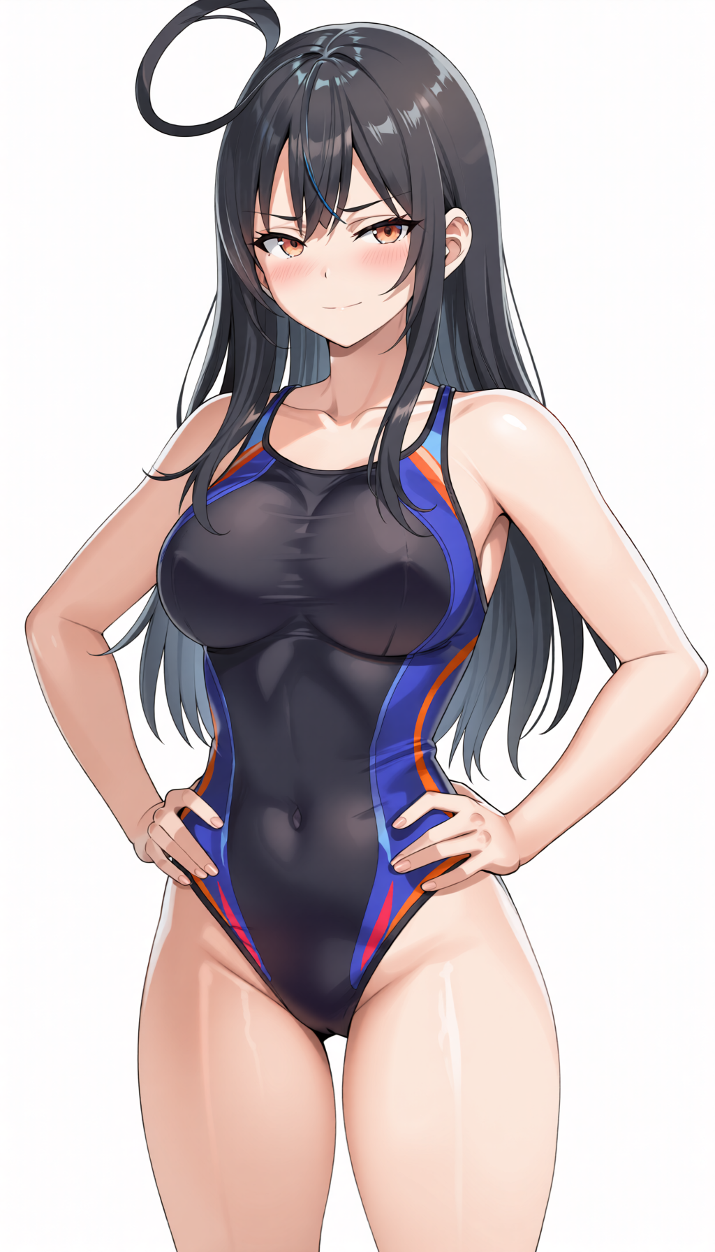 競泳娘好 - BuruのAIイラスト