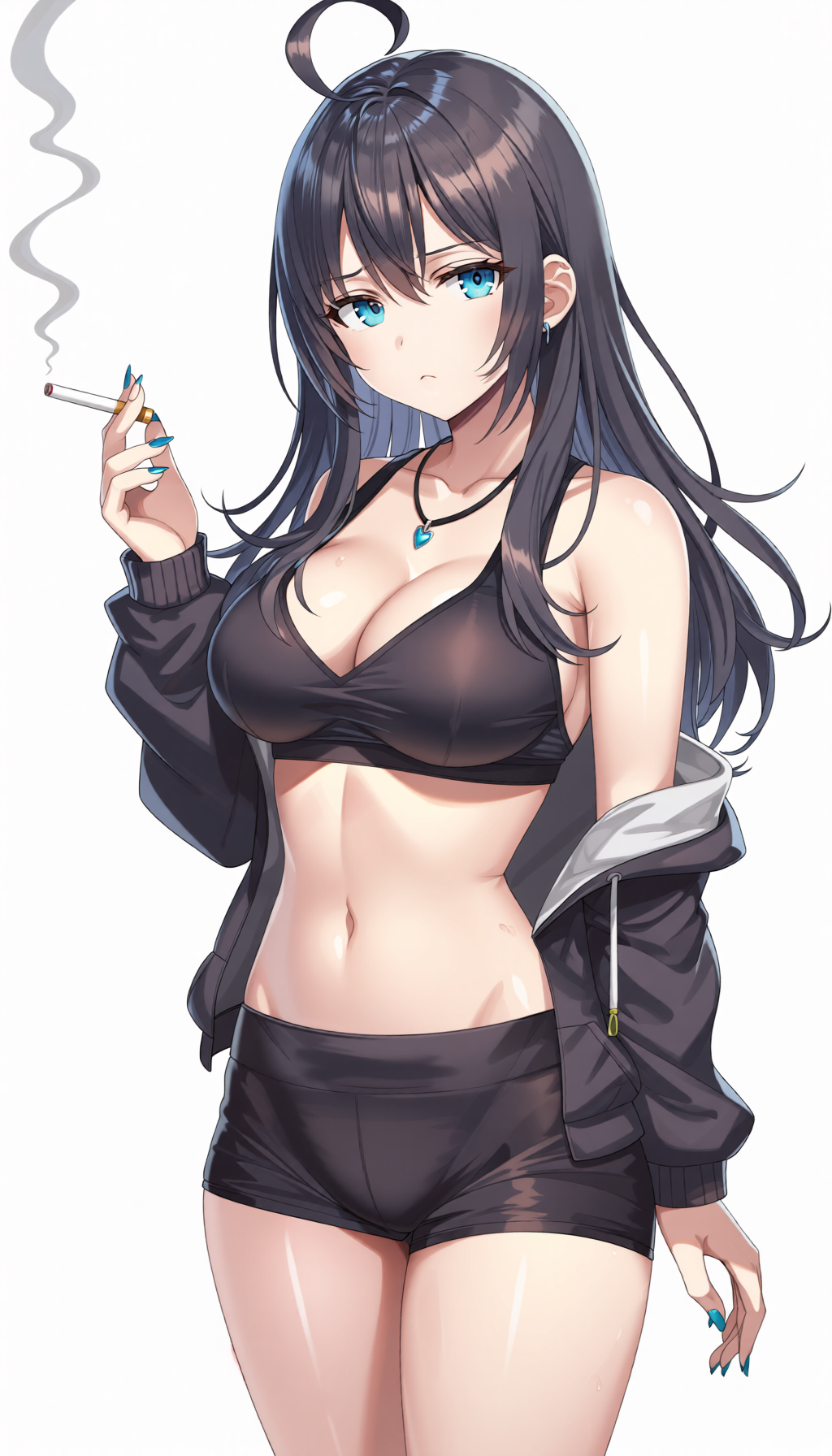 煙草娘好 - BuruのAIイラスト