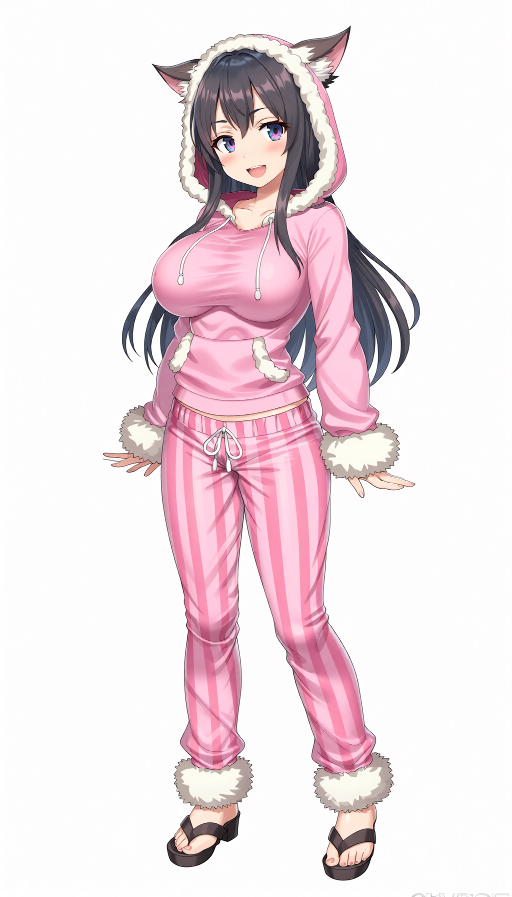 部屋着娘好 - BuruのAIイラスト