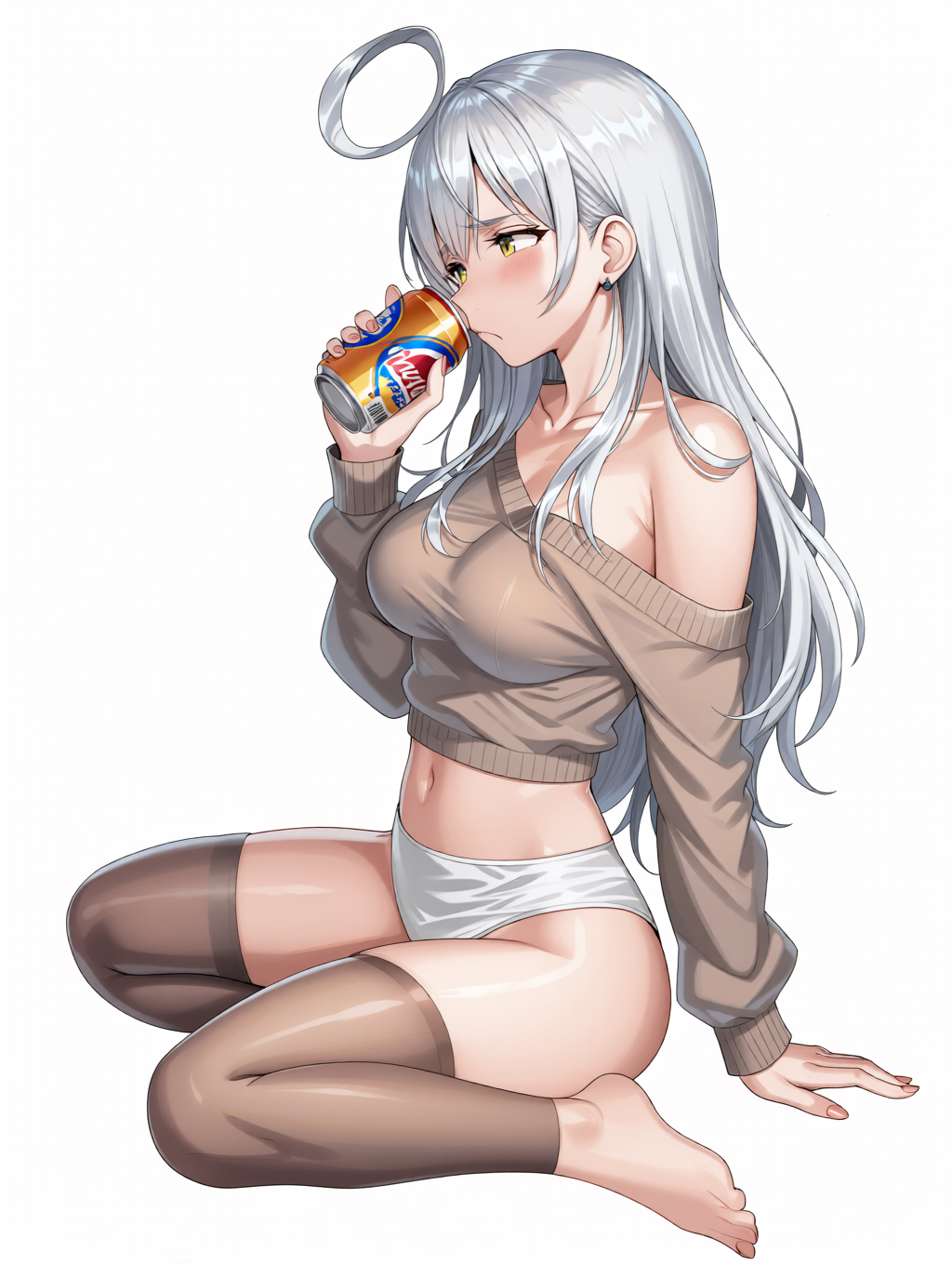 宅飲娘好 - BuruのAIイラスト
