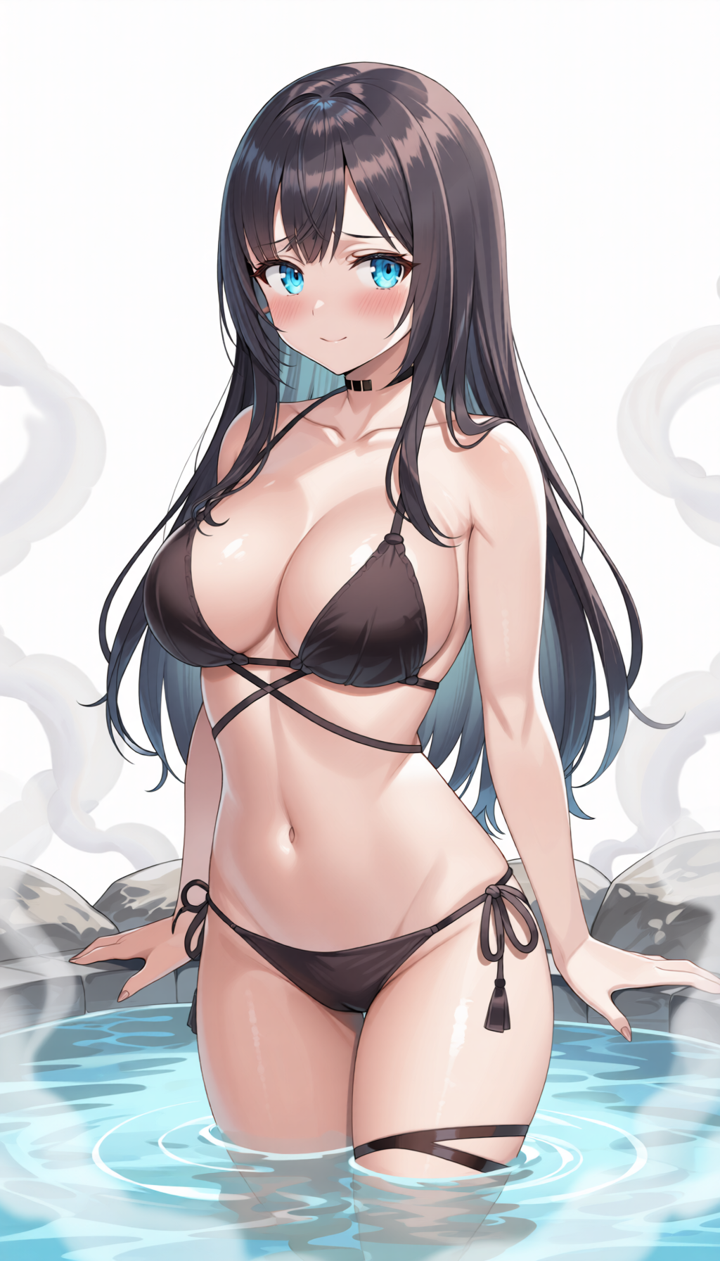 混浴娘好 - BuruのAIイラスト