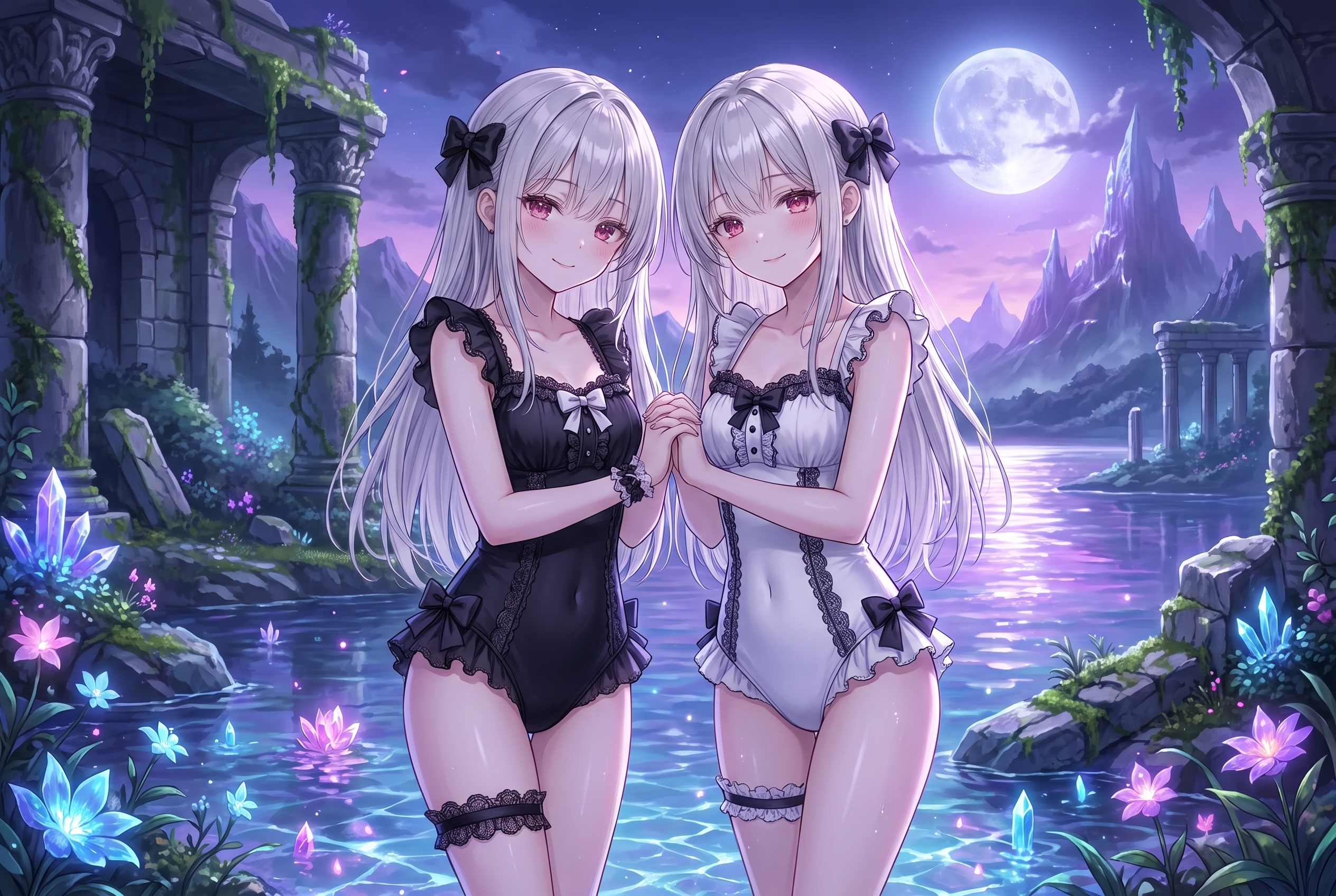 湖畔 - barasui1229のAIイラスト