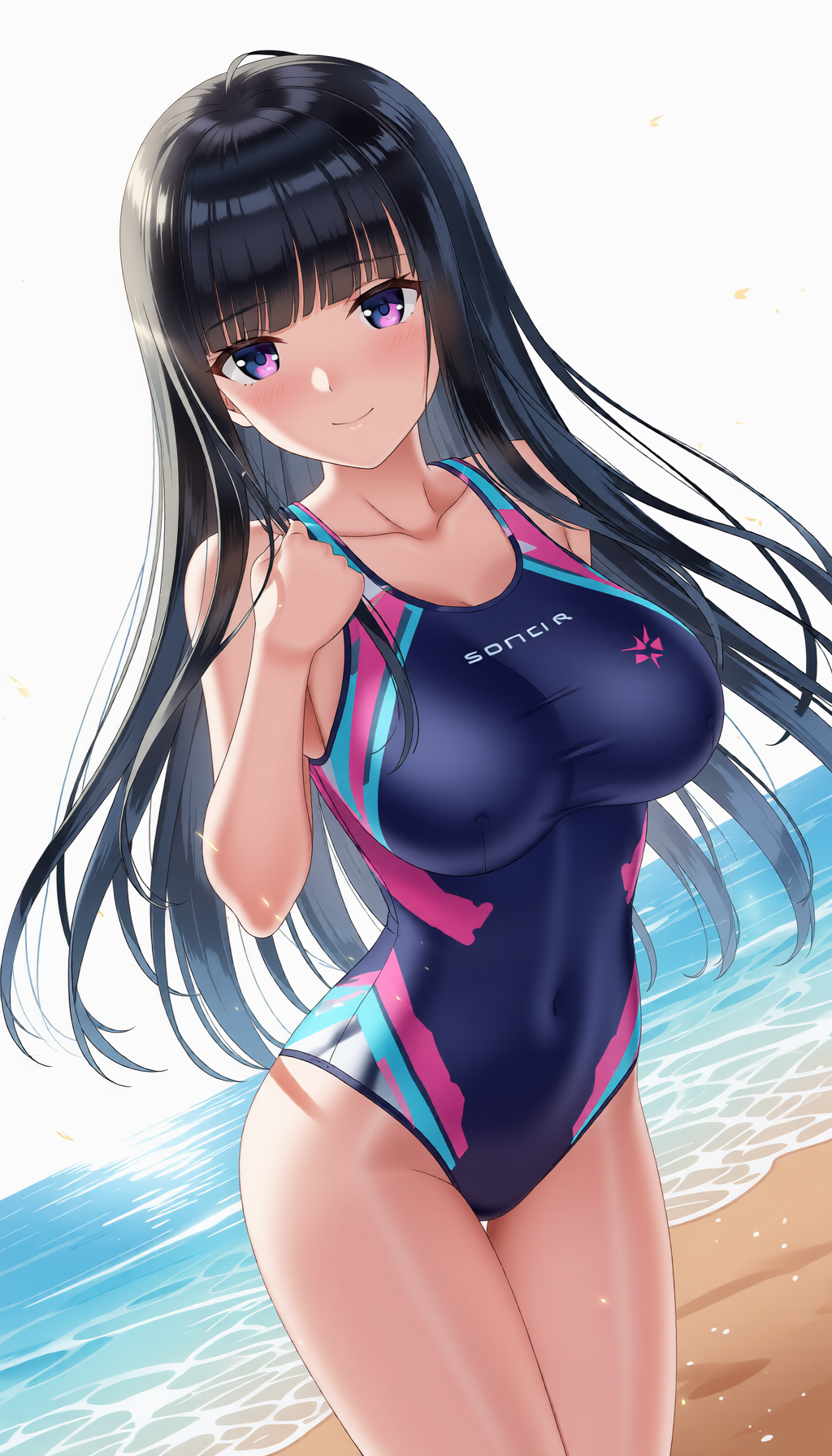 競泳水着お試し - やまざきのAIイラスト