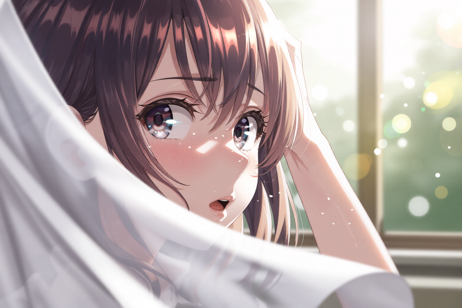教室での一枚 - 夢のAIイラスト