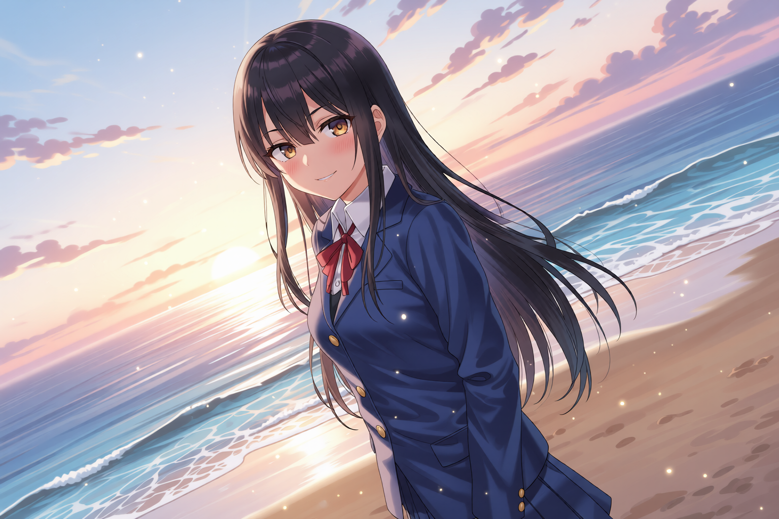 海辺 - 夢のAIイラスト