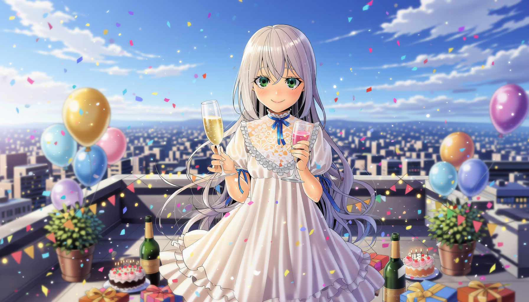 お祝い - supremeのAIイラスト