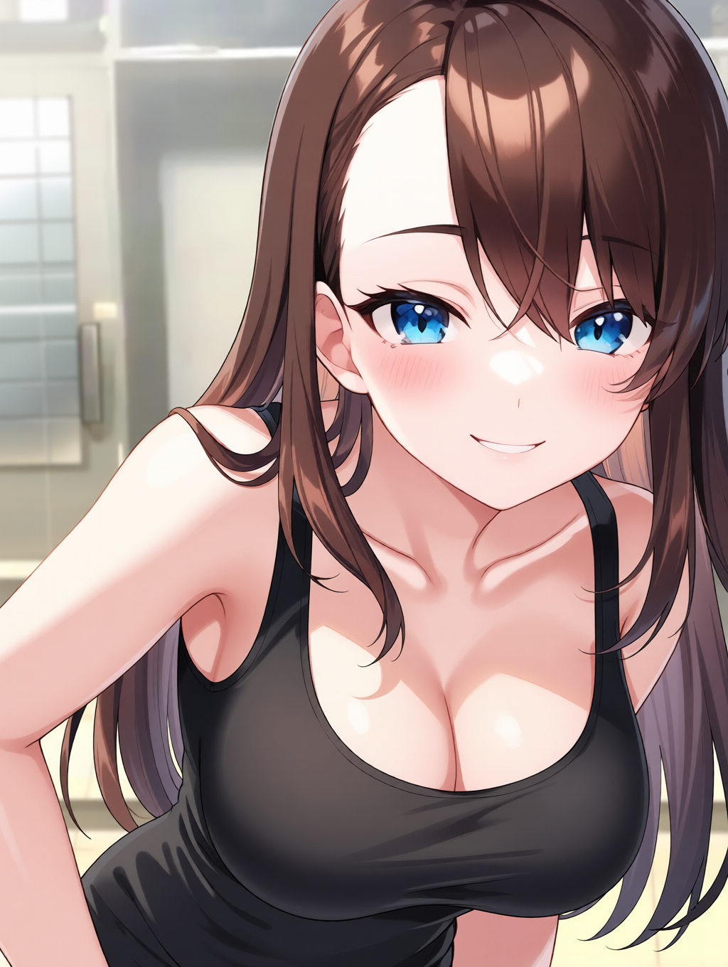 聖月音ちゃんの従姉妹の - 蒼神 聖月音(あおかみ しおん)のAIイラスト