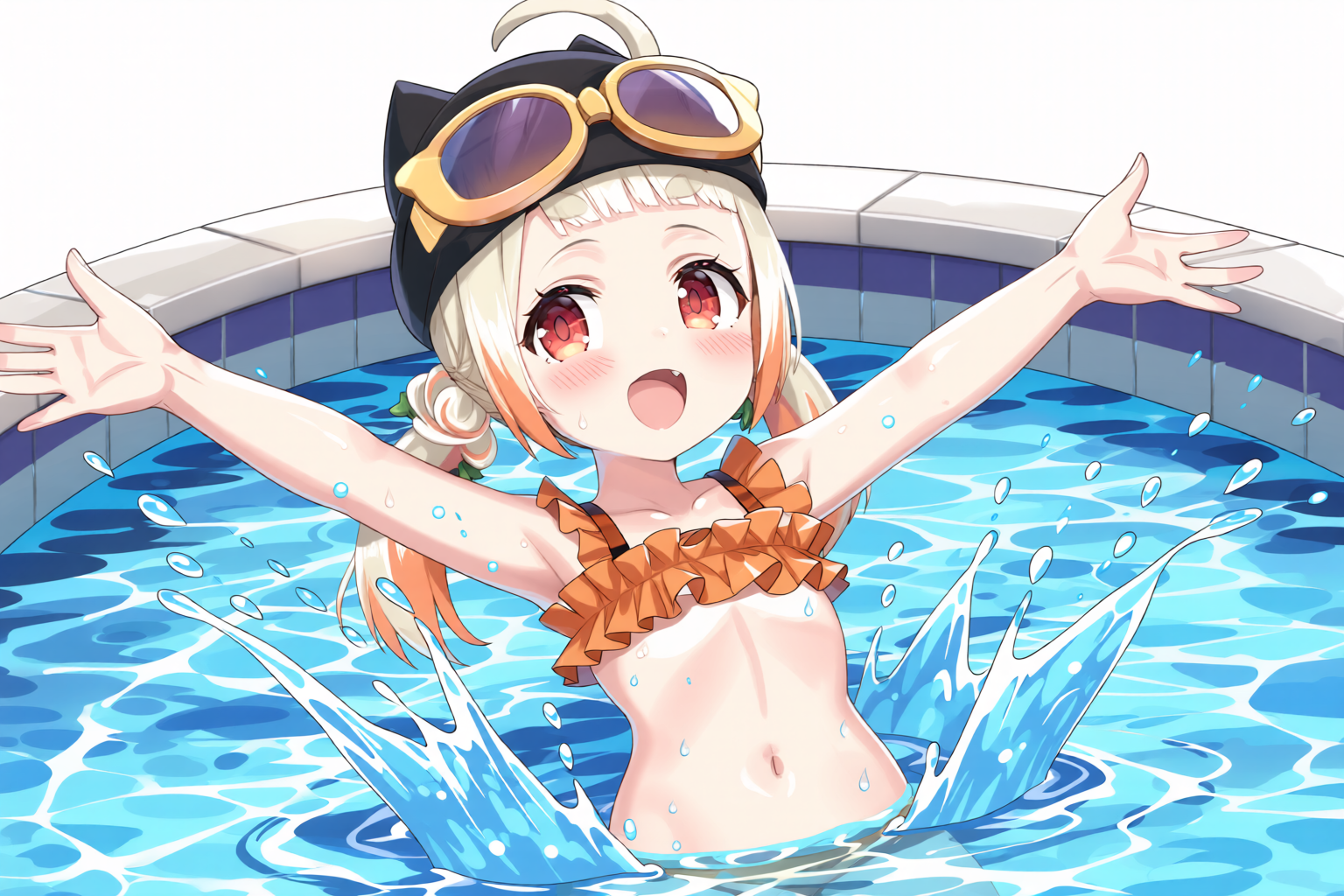 プール - nabemarin2795のAIイラスト