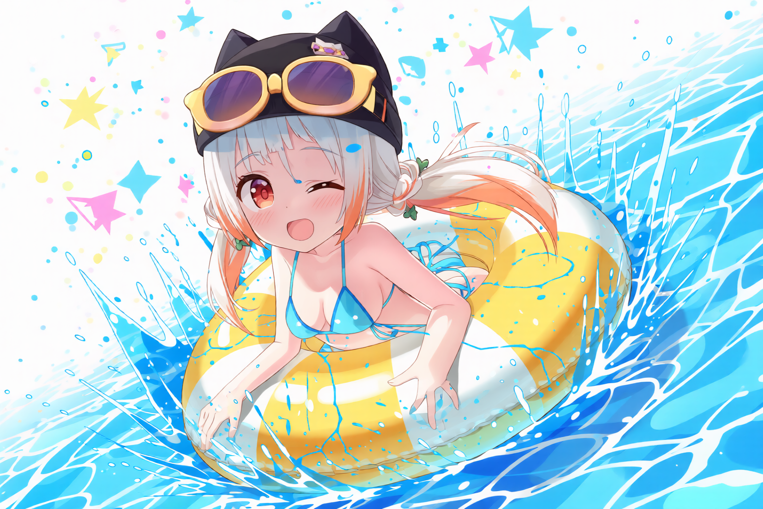 海水浴 - nabemarin2795のAIイラスト