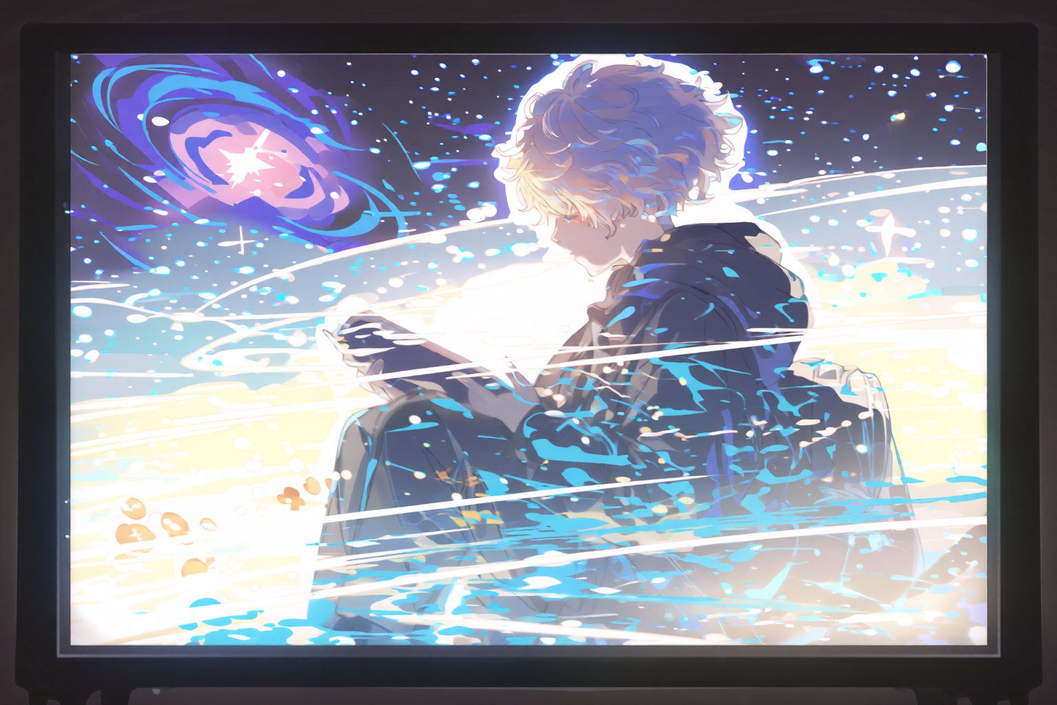 読書 - cocoa_aiのAIイラスト