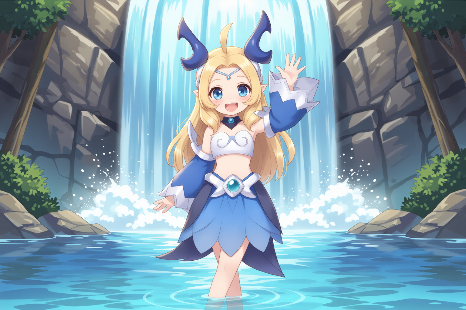 モンスタースーパーリーグの水ヴァーディ - ty420yenのAIイラスト
