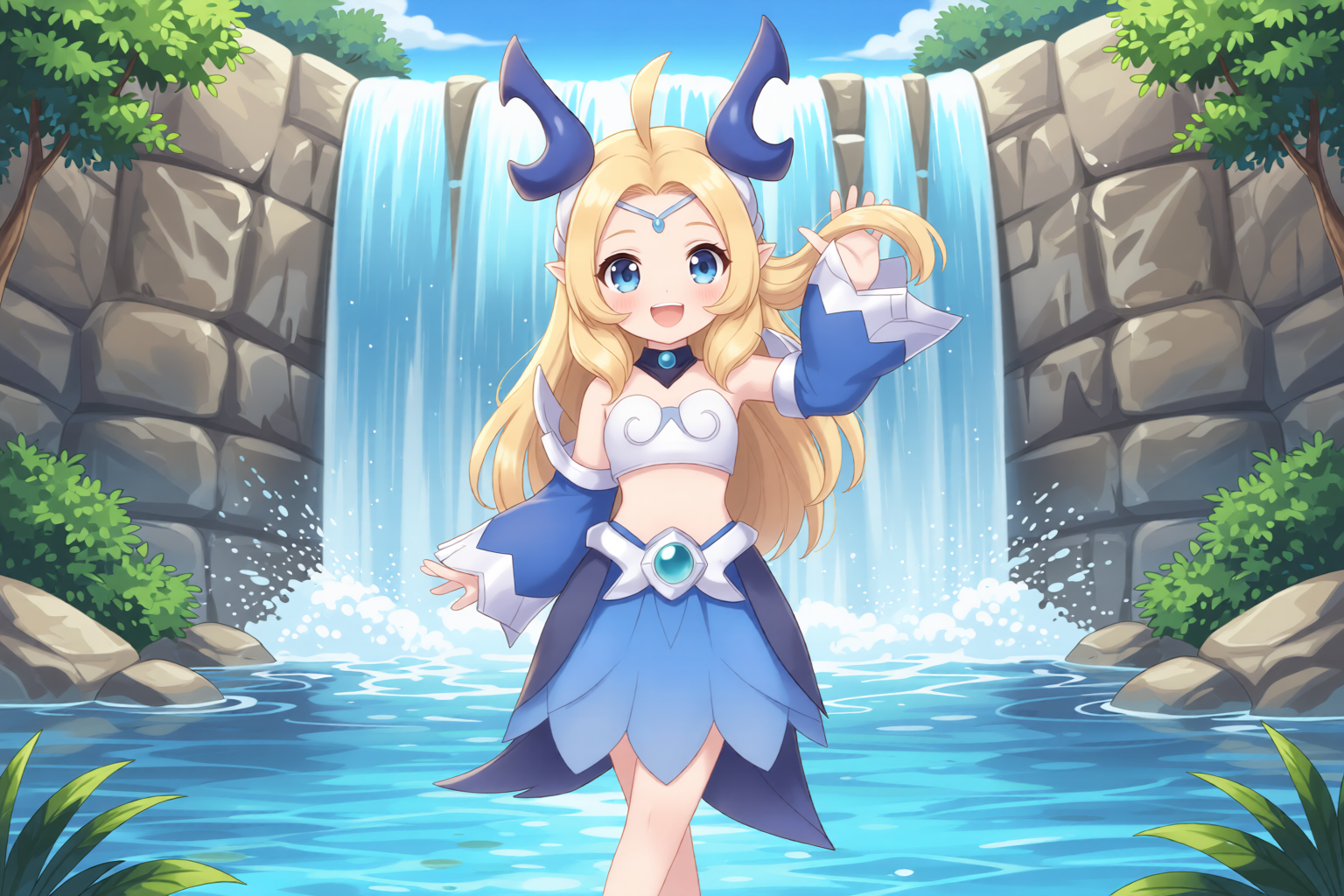 モンスタースーパーリーグの水ヴァーディ - ty420yenのAIイラスト