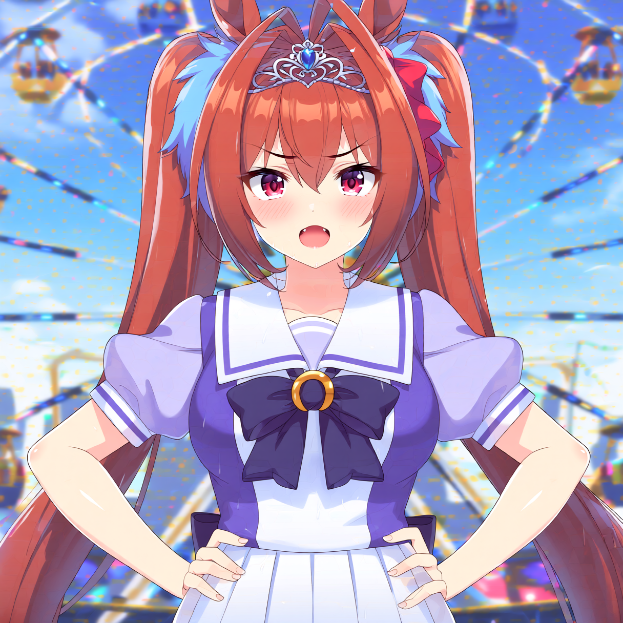 ウマ娘　ダイワスカーレット - しょいのAIイラスト