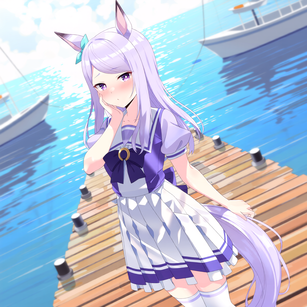 メジロマックイーン ウマ娘 - しょいのAIイラスト