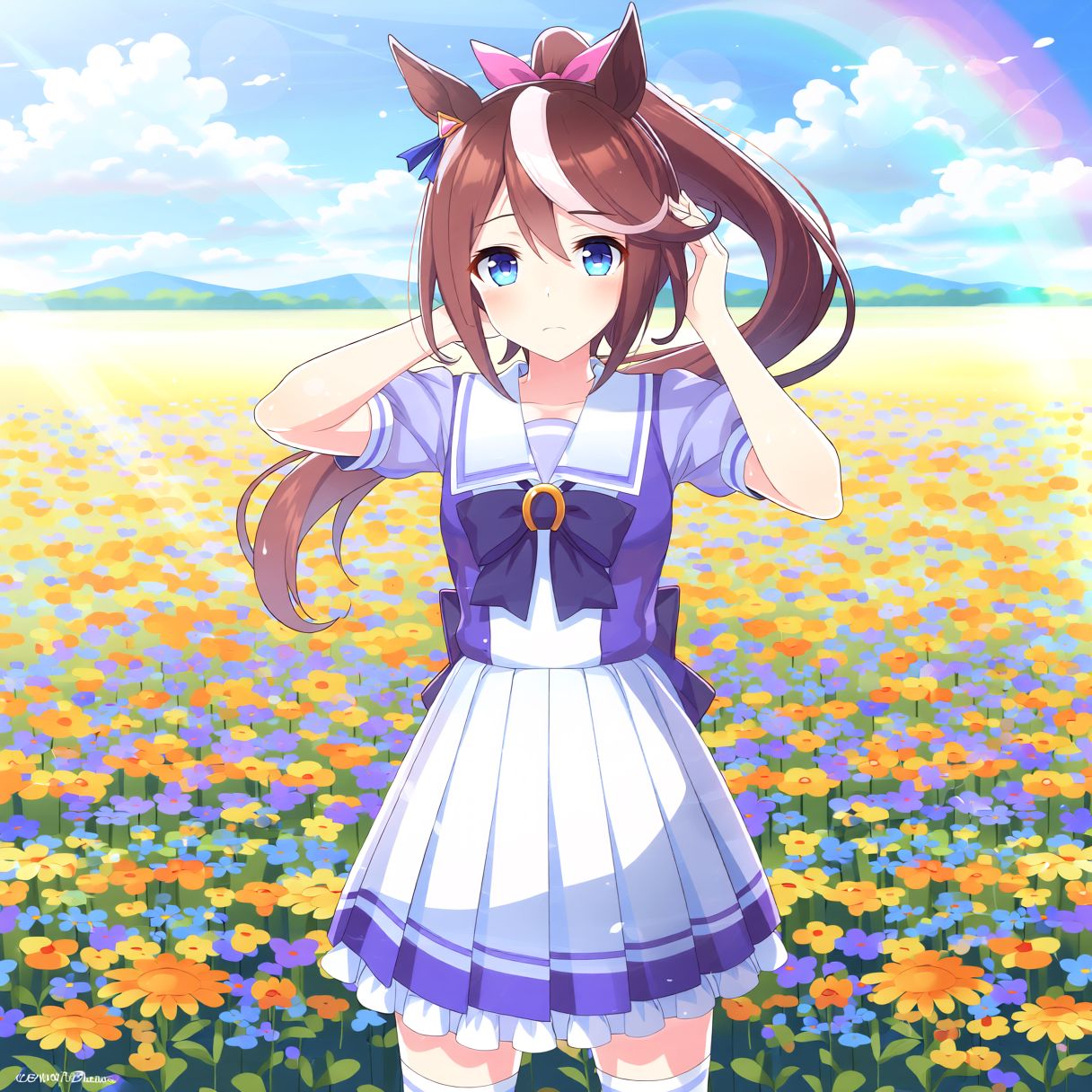 トウカイテイオー ウマ娘 - しょいのAIイラスト