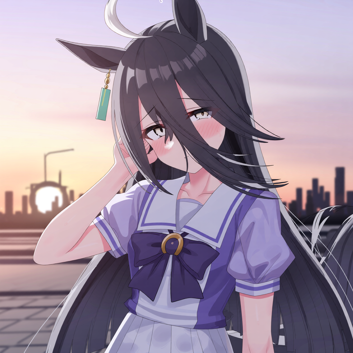 マンハッタンカフェ　ウマ娘 - しょいのAIイラスト
