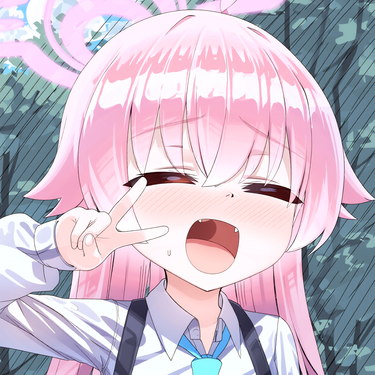 ホシノブルアカ - しょいのAIイラスト