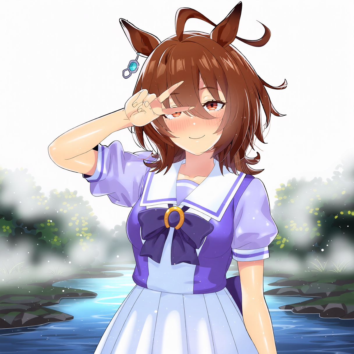 アグネスタキオン ウマ娘 - しょいのAIイラスト