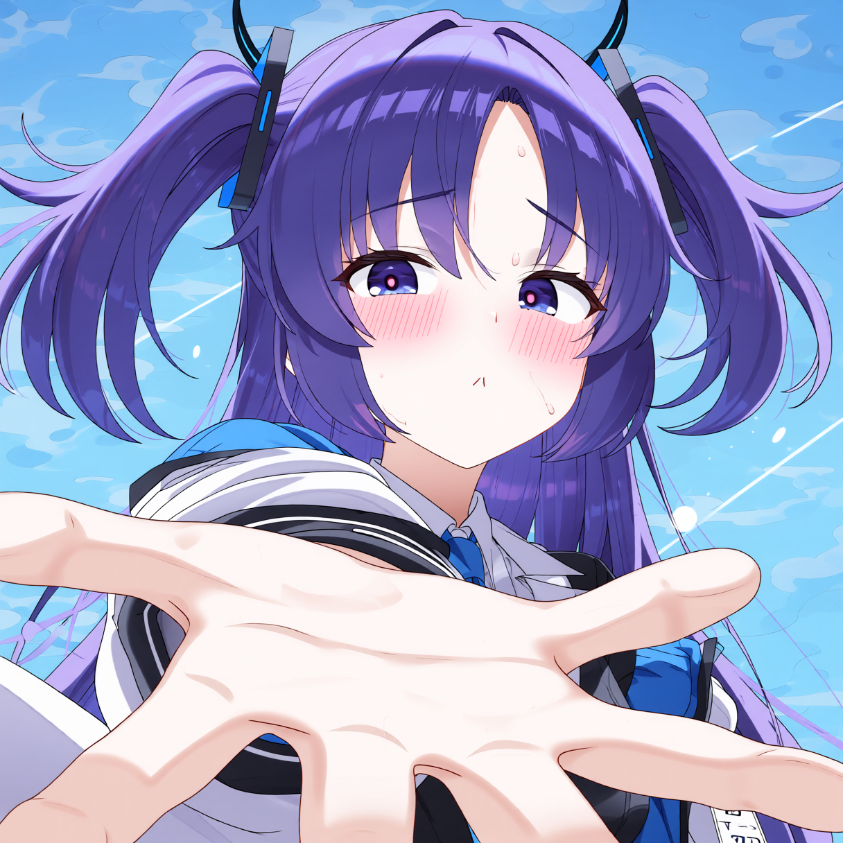 ブルアカユウカ - しょいのAIイラスト