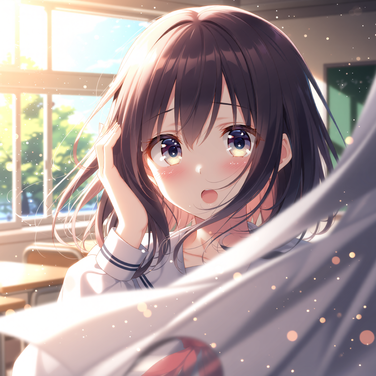 風が吹く - みどりたにのAIイラスト