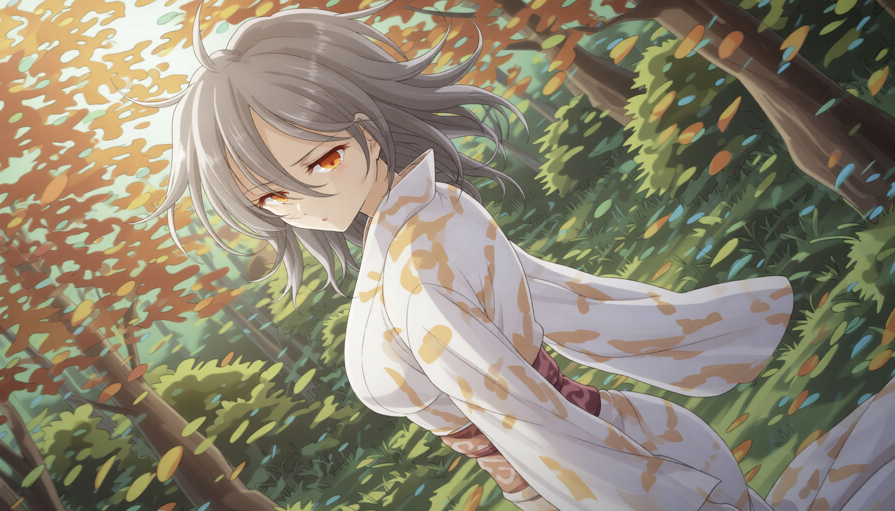 秋っぽい - みどりたにのAIイラスト