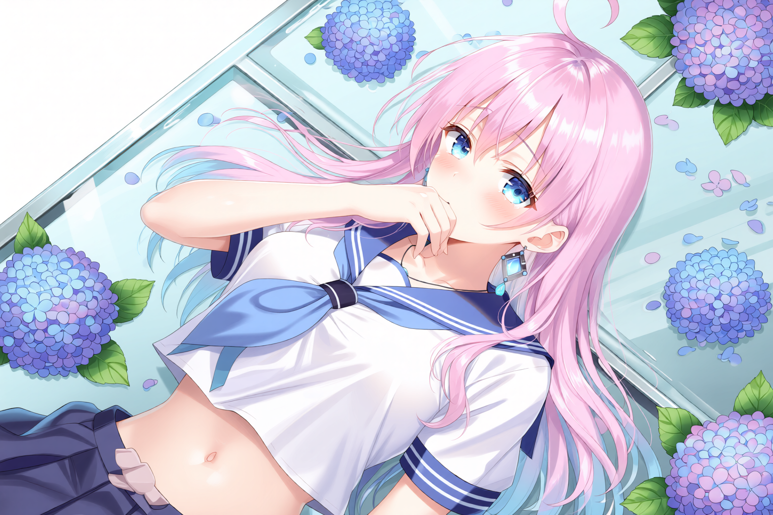 掃除中にうっかり - takuのAIイラスト