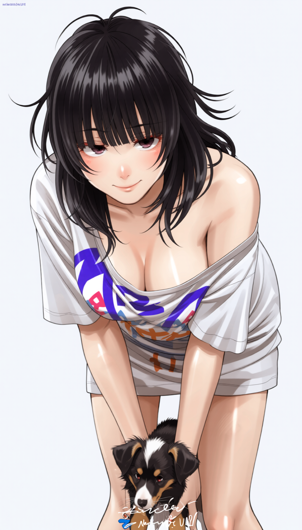 いとこの無防備お姉ちゃん - ぽん太のAIイラスト