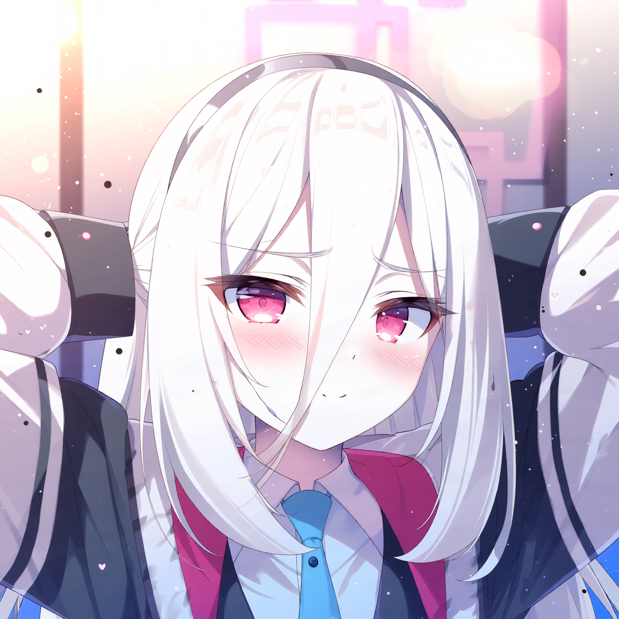 笑顔のブルアカのケイ - 運命のルーレットのAIイラスト