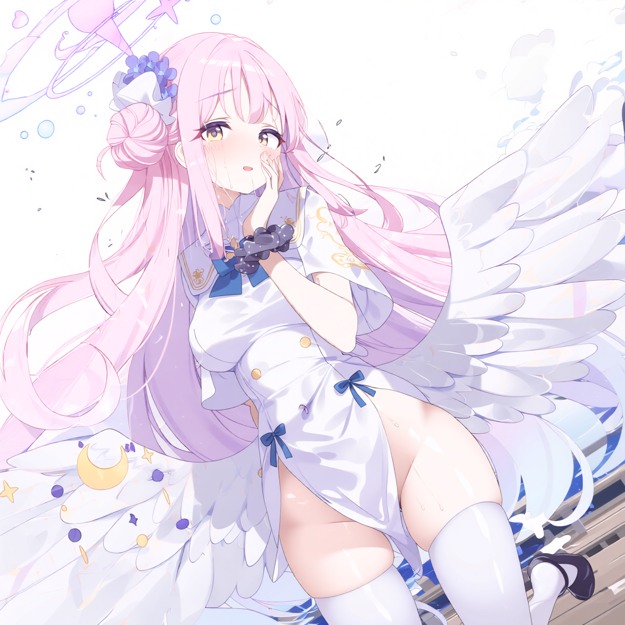可愛さMAX ブルアカのミカ - 運命のルーレットのAIイラスト