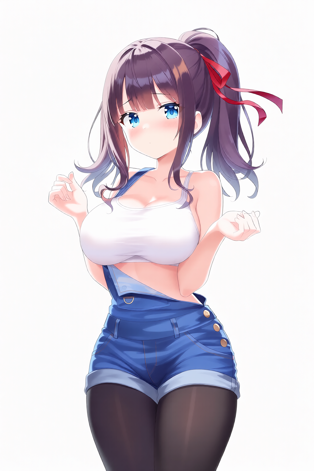 ポニテの女の子 - desu7のAIイラスト