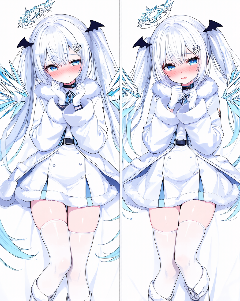 Illustration Test - 羽のAIイラスト