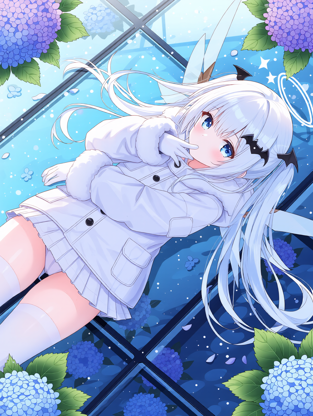 ルシエル（オリジナルキャラクター） - 羽のAIイラスト