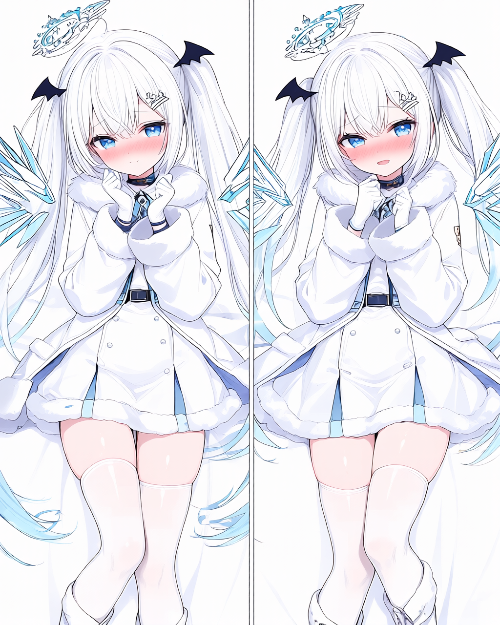 Illustration Test - 羽のAIイラスト