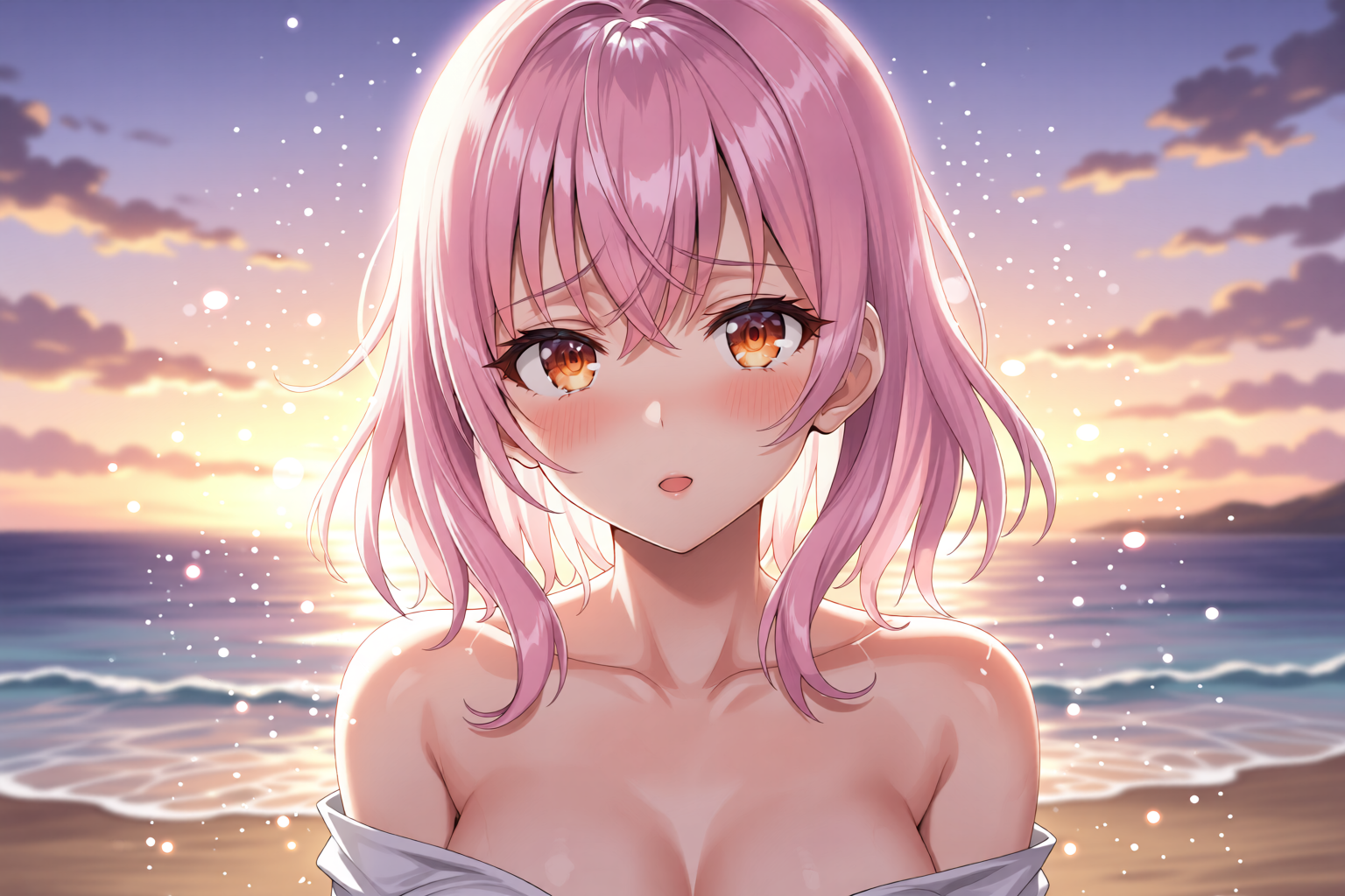 夕焼けの告白 - uzura56562391のAIイラスト
